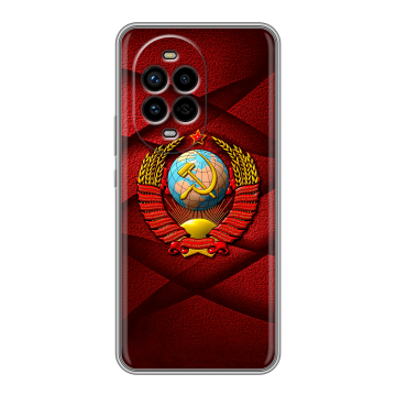 Силиконовый чехол на Huawei Nova 13 Pro с принтом Герб СССР Силиконовый чехол на Huawei Nova 13 Pro с принтом Герб СССР