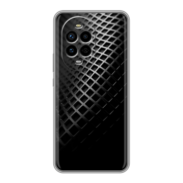 Силиконовый чехол на Huawei Nova 13 Pro с принтом Текстура металла Силиконовый чехол на Huawei Nova 13 Pro с принтом Текстура металла