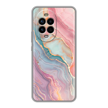 Силиконовый чехол на Huawei Nova 13 Pro с принтом розовый мрамор Силиконовый чехол на Huawei Nova 13 Pro с принтом розовый мрамор