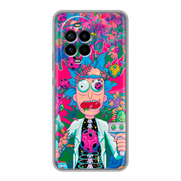 Силиконовый чехол на Huawei Nova 13 Pro с принтом Рик и Морти Rick Morty Силиконовый чехол на Huawei Nova 13 Pro с принтом Рик и Морти Rick Morty