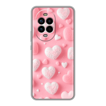 Силиконовый чехол на Huawei Nova 13 Pro с принтом Сердечки Силиконовый чехол на Huawei Nova 13 Pro с принтом Сердечки