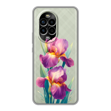 Силиконовый чехол на Huawei Nova 13 Pro с принтом Цветы орхидеи Силиконовый чехол на Huawei Nova 13 Pro с принтом Цветы орхидеи