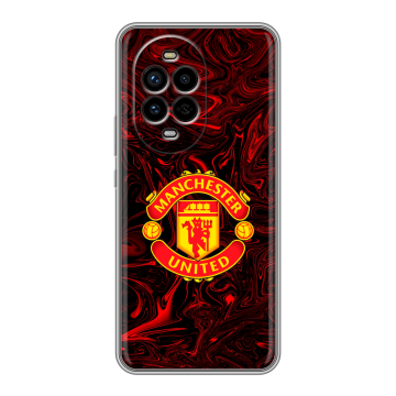 Силиконовый чехол на Huawei Nova 13 Pro с принтом Manchester United Силиконовый чехол на Huawei Nova 13 Pro с принтом Manchester United