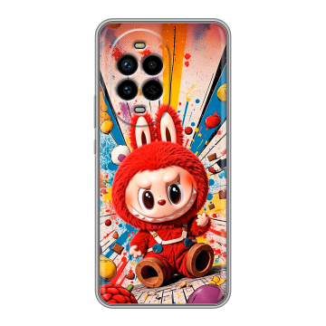 Силиконовый чехол на Huawei Nova 13 Pro с принтом Labubu Лабубу Силиконовый чехол на Huawei Nova 13 Pro с принтом Labubu Лабубу