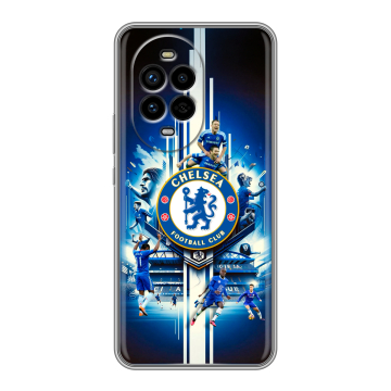 Силиконовый чехол на Huawei Nova 13 Pro с принтом Chelsea Челси Силиконовый чехол на Huawei Nova 13 Pro с принтом Chelsea Челси
