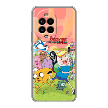 Силиконовый чехол на Huawei Nova 13 Pro с принтом Adventure time Время приключений Силиконовый чехол на Huawei Nova 13 Pro с принтом Adventure time Время приключений