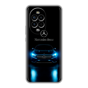 Силиконовый чехол на Huawei Nova 13 Pro с принтом Mercedes Мерседес