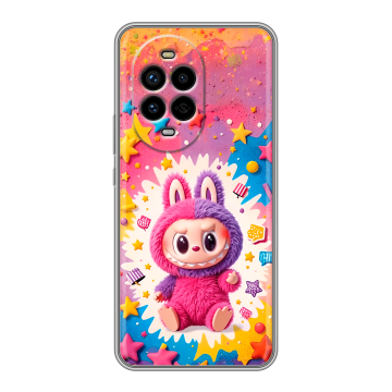 Силиконовый чехол на Huawei Nova 13 Pro с принтом Labubu Лабубу Силиконовый чехол на Huawei Nova 13 Pro с принтом Labubu Лабубу
