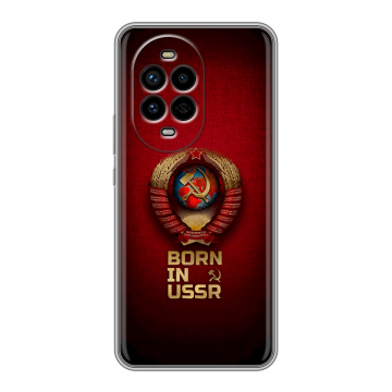 Силиконовый чехол на Huawei Nova 13 Pro с принтом Флаг Герб СССР Силиконовый чехол на Huawei Nova 13 Pro с принтом Флаг Герб СССР