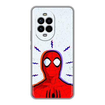 Силиконовый чехол на Huawei Nova 13 Pro с принтом Spiderman Человек паук Силиконовый чехол на Huawei Nova 13 Pro с принтом Spiderman Человек паук