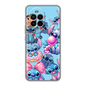 Силиконовый чехол на Huawei Nova 13 Pro с принтом Лило и Стич