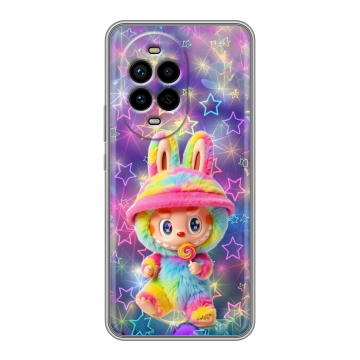 Силиконовый чехол на Huawei Nova 13 Pro с принтом Labubu Лабубу Силиконовый чехол на Huawei Nova 13 Pro с принтом Labubu Лабубу