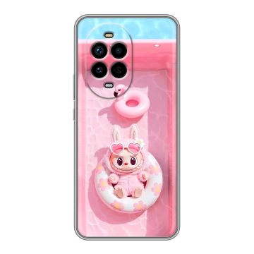 Силиконовый чехол на Huawei Nova 13 Pro с принтом Labubu Лабубу Силиконовый чехол на Huawei Nova 13 Pro с принтом Labubu Лабубу