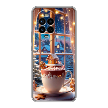 Силиконовый чехол на Huawei Nova 13 Pro с принтом Новый год Силиконовый чехол на Huawei Nova 13 Pro с принтом Новый год