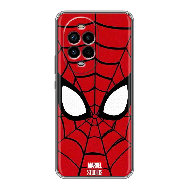 Силиконовый чехол на Huawei Nova 13 Pro с принтом человек паук spiderman Силиконовый чехол на Huawei Nova 13 Pro с принтом человек паук spiderman