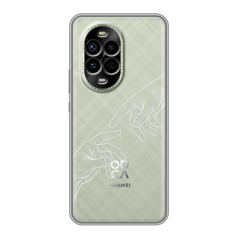 Силиконовый чехол на Huawei Nova 13 Pro с принтом Сотворение мира Силиконовый чехол на Huawei Nova 13 Pro с принтом Сотворение мира