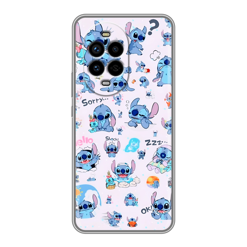 Силиконовый чехол на Huawei Nova 13 Pro с принтом Лило и Стич Силиконовый чехол на Huawei Nova 13 Pro с принтом Лило и Стич