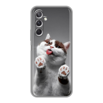 Силиконовый чехол на Samsung Galaxy A26 5g с принтом Коты Силиконовый чехол на Samsung Galaxy A26 5g с принтом Коты