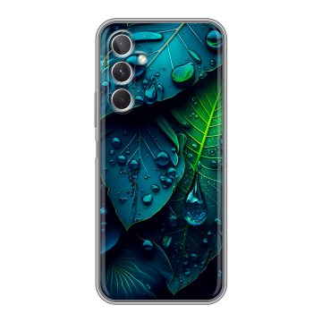 Силиконовый чехол на Samsung Galaxy A26 5g с принтом Листья Силиконовый чехол на Samsung Galaxy A26 5g с принтом Листья