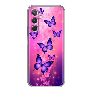 Силиконовый чехол на Samsung Galaxy A26 5g с принтом Бабочки