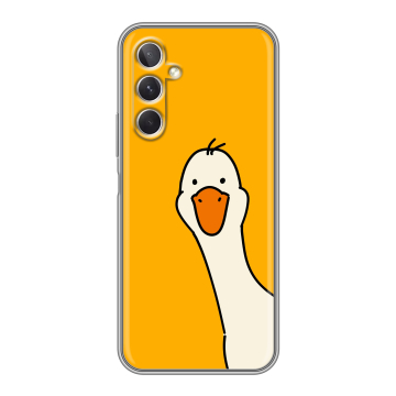 Силиконовый чехол на Samsung Galaxy A26 5g с принтом Утка