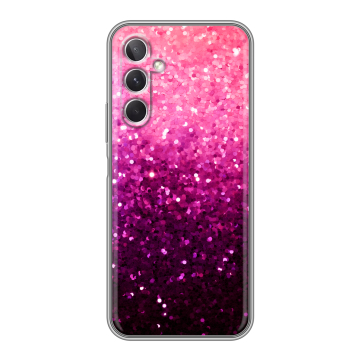 Силиконовый чехол на Samsung Galaxy A26 5g с принтом Блестки