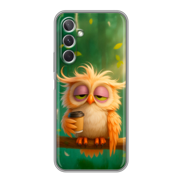 Силиконовый чехол на Samsung Galaxy A26 5g с принтом сова Силиконовый чехол на Samsung Galaxy A26 5g с принтом сова