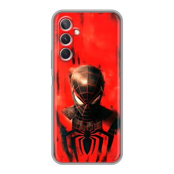 Силиконовый чехол на Samsung Galaxy A26 5g с принтом человек паук spiderman Силиконовый чехол на Samsung Galaxy A26 5g с принтом человек паук spiderman