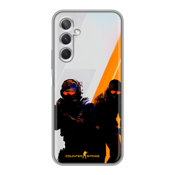 Силиконовый чехол на Samsung Galaxy A26 5g с принтом Контер страйк Counter strike Силиконовый чехол на Samsung Galaxy A26 5g с принтом Контер страйк Counter strike