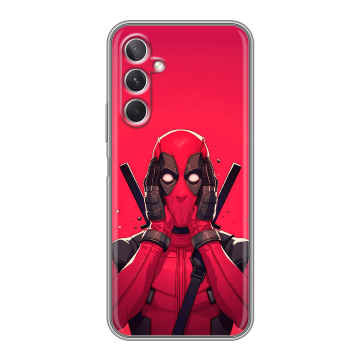 Силиконовый чехол на Samsung Galaxy A26 5g с принтом Дедпул Deadpool Силиконовый чехол на Samsung Galaxy A26 5g с принтом Дедпул Deadpool