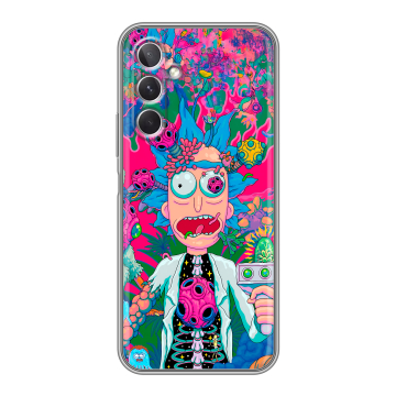 Силиконовый чехол на Samsung Galaxy A26 5g с принтом Рик и Морти Rick Morty Силиконовый чехол на Samsung Galaxy A26 5g с принтом Рик и Морти Rick Morty
