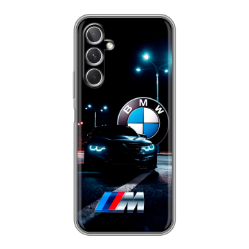 Силиконовый чехол на Samsung Galaxy A26 5g с принтом БМВ BMW Силиконовый чехол на Samsung Galaxy A26 5g с принтом БМВ BMW
