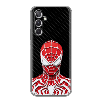 Силиконовый чехол на Samsung Galaxy A26 5g с принтом человек паук spiderman Силиконовый чехол на Samsung Galaxy A26 5g с принтом человек паук spiderman