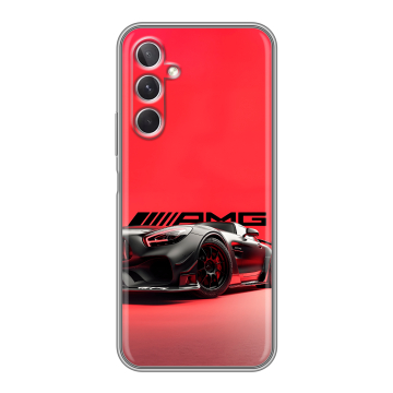 Силиконовый чехол на Samsung Galaxy A26 5g с принтом Мерседес Mercedes AMG Силиконовый чехол на Samsung Galaxy A26 5g с принтом Мерседес Mercedes AMG