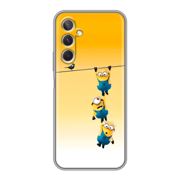 Силиконовый чехол на Samsung Galaxy A26 5g с принтом Миньоны Силиконовый чехол на Samsung Galaxy A26 5g с принтом Миньоны