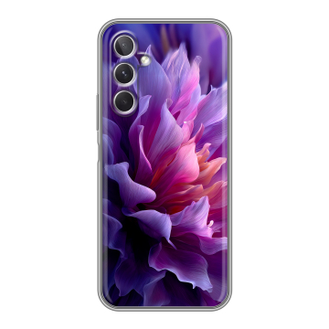 Силиконовый чехол на Samsung Galaxy A26 5g с принтом женский цветы Силиконовый чехол на Samsung Galaxy A26 5g с принтом женский цветы