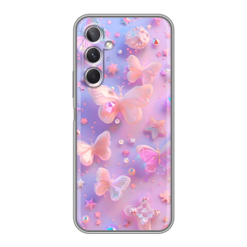 Силиконовый чехол на Samsung Galaxy A26 5g с принтом Бабочки Силиконовый чехол на Samsung Galaxy A26 5g с принтом Бабочки