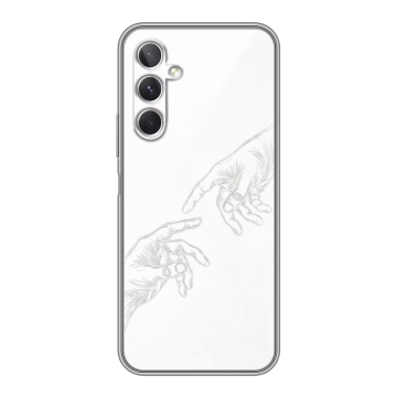 Силиконовый чехол на Samsung Galaxy A26 5g с принтом Сотворение мира Силиконовый чехол на Samsung Galaxy A26 5g с принтом Сотворение мира