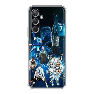 Силиконовый чехол на Samsung Galaxy A26 5g с принтом Реал Роналдо Силиконовый чехол на Samsung Galaxy A26 5g с принтом Реал Роналдо