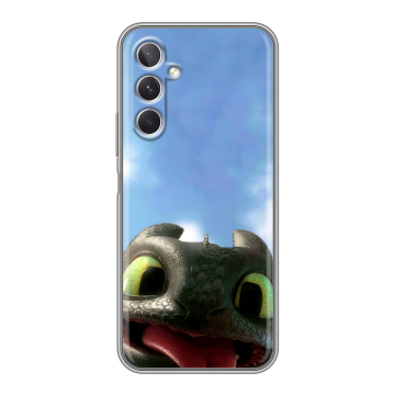 Силиконовый чехол на Samsung Galaxy A26 5g с принтом Как приручить дракона Силиконовый чехол на Samsung Galaxy A26 5g с принтом Как приручить дракона