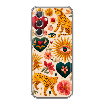 Силиконовый чехол на Samsung Galaxy A26 5g с принтом Модный принт Силиконовый чехол на Samsung Galaxy A26 5g с принтом Модный принт