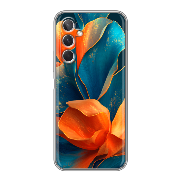 Силиконовый чехол на Samsung Galaxy A26 5g с принтом Цветы Силиконовый чехол на Samsung Galaxy A26 5g с принтом Цветы