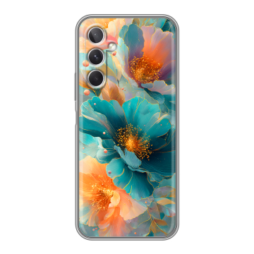 Силиконовый чехол на Samsung Galaxy A26 5g с принтом Цветы Силиконовый чехол на Samsung Galaxy A26 5g с принтом Цветы