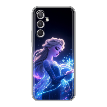 Силиконовый чехол на Samsung Galaxy A26 5g с принтом Холодное сердце Frozen