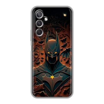 Силиконовый чехол на Samsung Galaxy A26 5g с принтом Batman Бэтмен