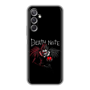 Силиконовый чехол на Samsung Galaxy A26 5g с принтом Death note Тетрадь смерти