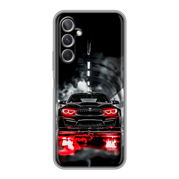 Силиконовый чехол на Samsung Galaxy A26 5g с принтом BMW БМВ