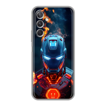 Силиконовый чехол на Samsung Galaxy A26 5g с принтом IronMan Железный человек