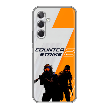 Силиконовый чехол на Samsung Galaxy A26 5g с принтом Counter Strike
