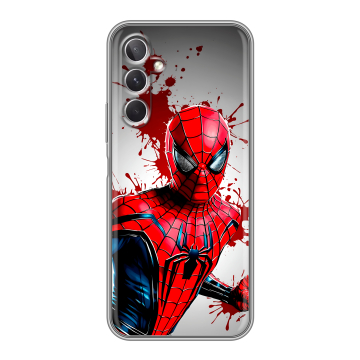 Силиконовый чехол на Samsung Galaxy A26 5g с принтом Spiderman Человек паук Силиконовый чехол на Samsung Galaxy A26 5g с принтом Spiderman Человек паук